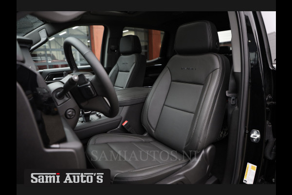 GMC Sierra Denali 6.2 V8 426PK | BLACK LEDER | HUD | ALLE OPTIES | HEAD-UP | LANE ASSIST | 360 CAMERA | VIRTUAL COCKPIT | DUBBELE CABINE | 5 PERSOONS | PICK UP | Voorraad Nr 418902