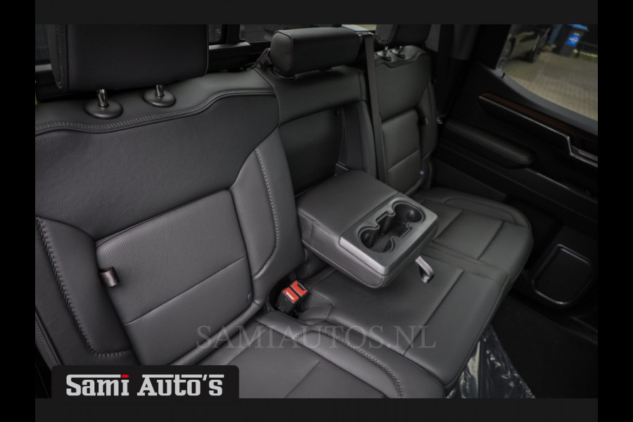 GMC Sierra Denali 6.2 V8 426PK | BLACK LEDER | HUD | ALLE OPTIES | HEAD-UP | LANE ASSIST | 360 CAMERA | VIRTUAL COCKPIT | DUBBELE CABINE | 5 PERSOONS | PICK UP | Voorraad Nr 418902