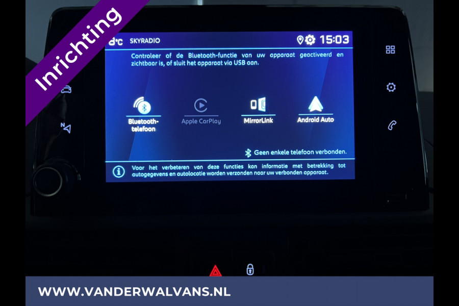 Peugeot Partner 1.6 BlueHDI 100pk L1H1 inrichting Euro6 Airco | Apple Carplay | Trekhaak | Cruisecontrol | Android Auto Parkeersensoren