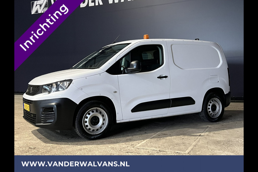 Peugeot Partner 1.6 BlueHDI 100pk L1H1 inrichting Euro6 Airco | Apple Carplay | Trekhaak | Cruisecontrol | Android Auto Parkeersensoren