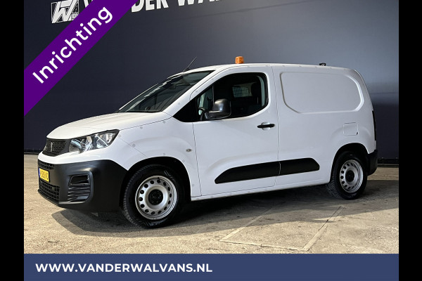 Peugeot Partner 1.6 BlueHDI 100pk L1H1 inrichting Euro6 Airco | Apple Carplay | Trekhaak | Cruisecontrol | Android Auto Parkeersensoren