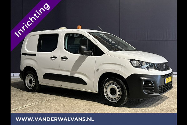 Peugeot Partner 1.6 BlueHDI 100pk L1H1 inrichting Euro6 Airco | Apple Carplay | Trekhaak | Cruisecontrol | Android Auto Parkeersensoren