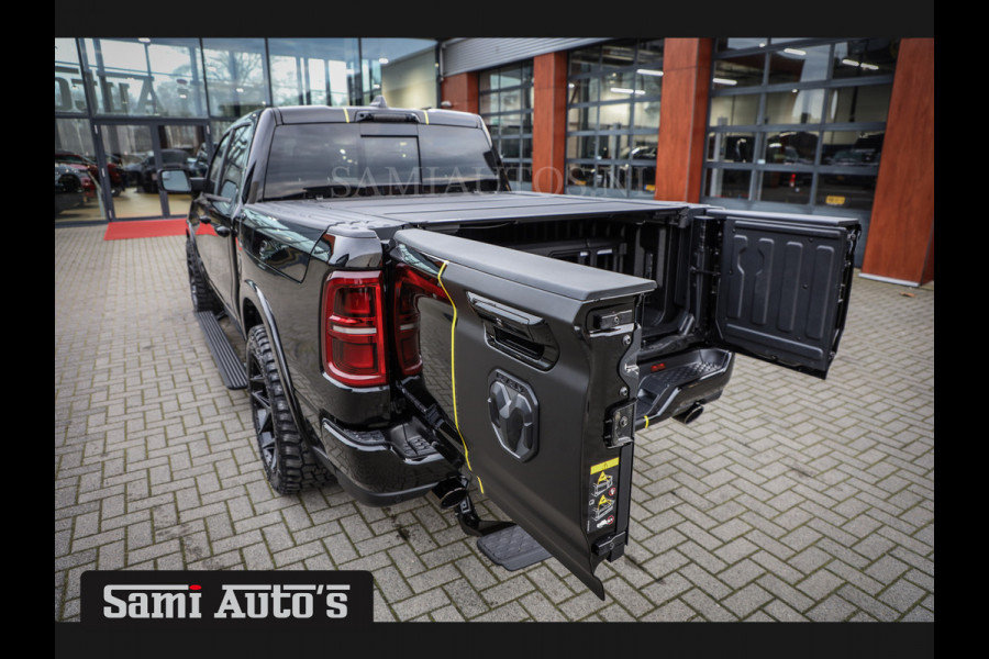 Dodge Ram 1500 DE MEEST LUXUEUZE PICK UP LIMITED NIGHT HIGH OUTPUT H.O 540PK 706 Nm 2025 | XB9 | MASSAGE | BOM VOL | CREW CAB | DUBBELE CABINE | GRIJSKENTEKEN | VOORRAAD NR 2353 - 5412