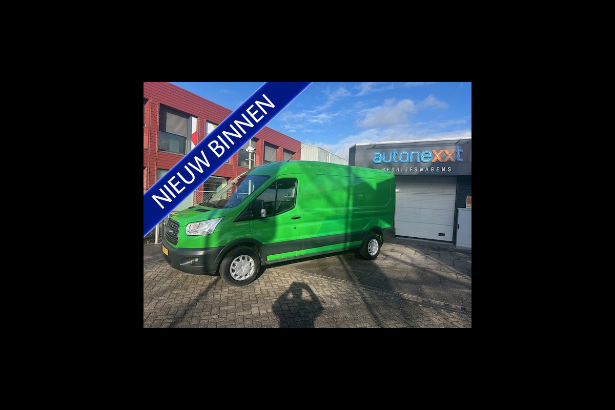 Ford Transit 350 2.0 TDCI L3H2 Trend AIRCO I MULTIMEDIA I TREKHAAK 2800 KG I Ie EIGENAAR I COMPLETE ONDERHOUDSHISTORIE