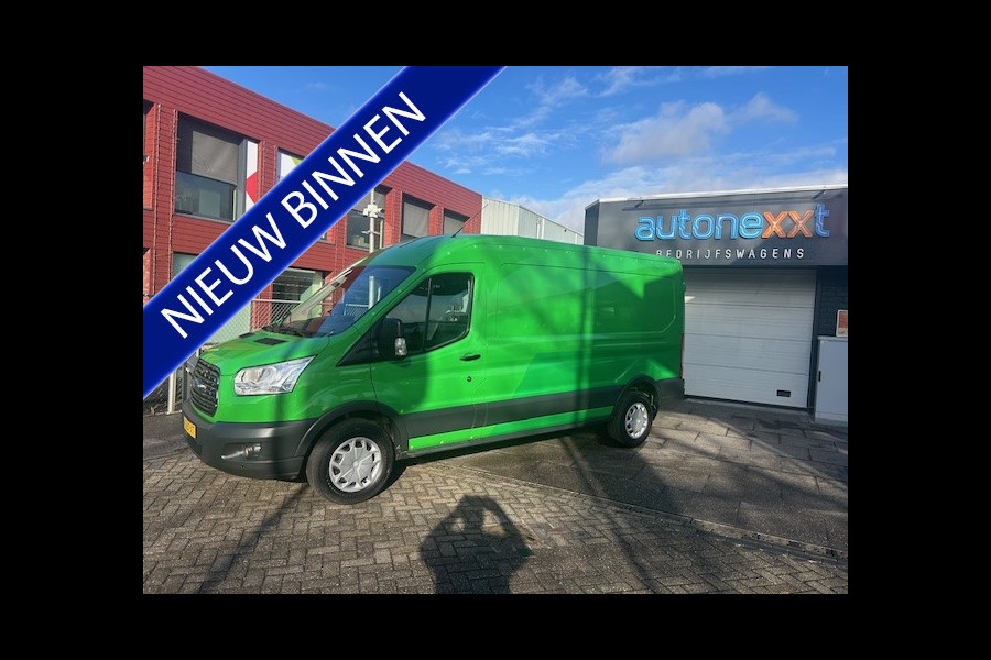 Ford Transit 350 2.0 TDCI L3H2 Trend AIRCO I MULTIMEDIA I TREKHAAK 2800 KG I Ie EIGENAAR I COMPLETE ONDERHOUDSHISTORIE