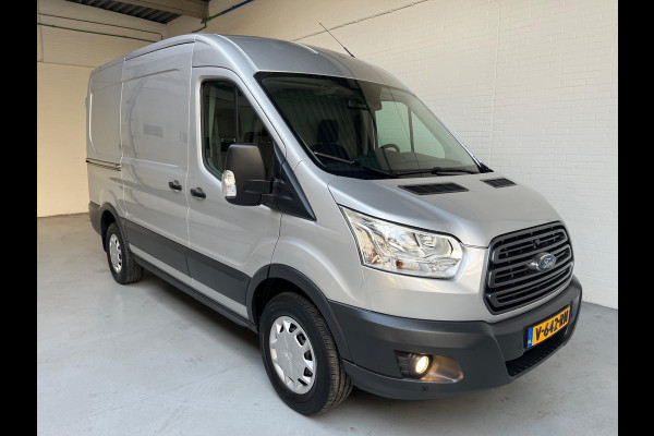 Ford Transit SERVICEWAGEN 350 2.0 TDCI 130PK EURO6 L2H2 TREND 3PERSOONS, SORTIMO INRICHTING AIRCO CAMERA METALLIC RIJKLAARPRIJS!