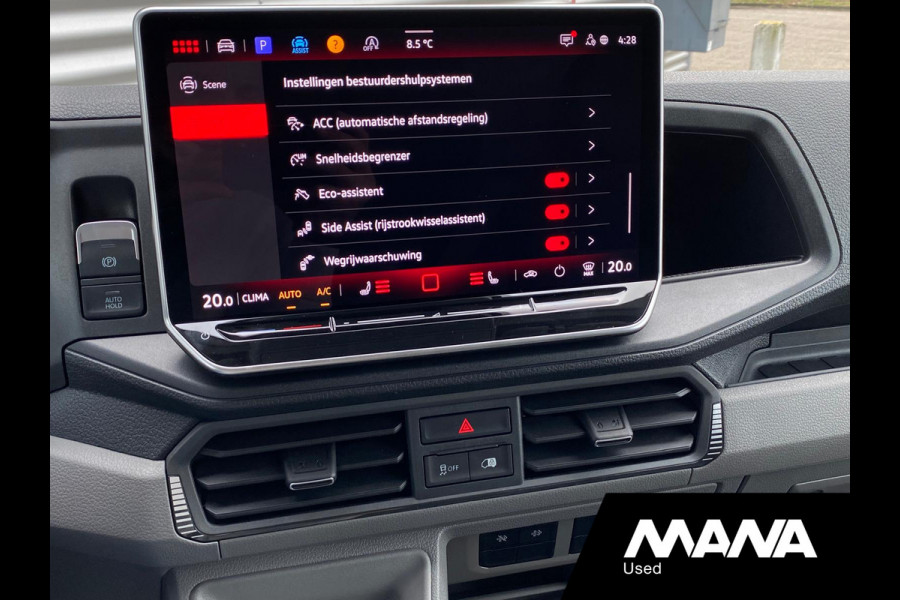 MAN TGE 35 2.0 3.180 180PK Automaat L3H3 Navi Sensoren Climatronic LED ACC Leder/Verwarmde-Stuur/Massagestoel CarPlay Trekhaak Camera Bl