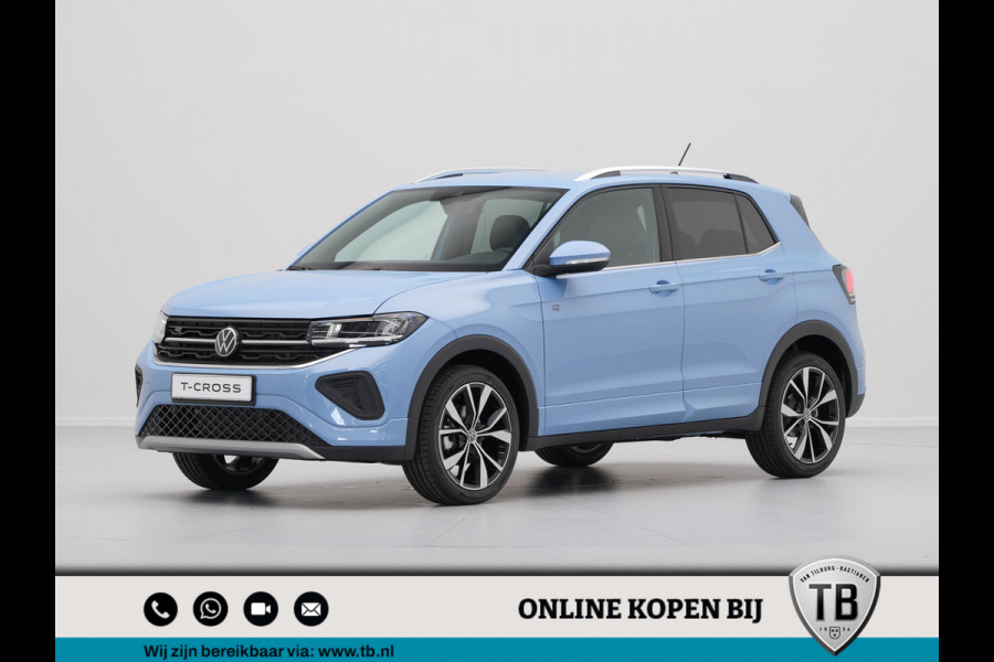 Volkswagen T-Cross Volkswagen R-Line | 'App-Connect' draadloze smartphone integratie | Achterlichten LED | Afstandscontrolesysteem (Front Assist)
