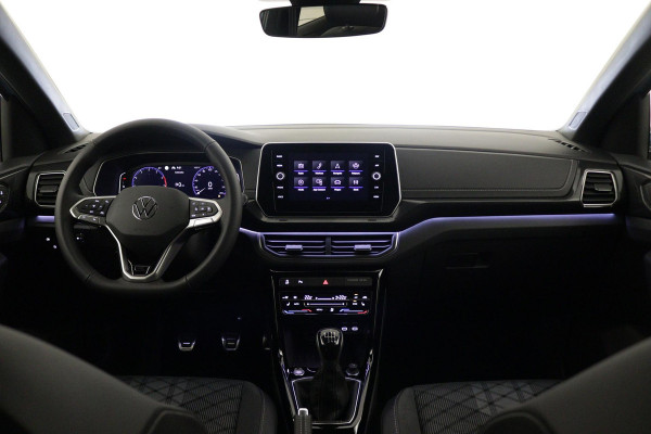 Volkswagen T-Cross Volkswagen R-Line | 'App-Connect' draadloze smartphone integratie | Achterlichten LED | Afstandscontrolesysteem (Front Assist)