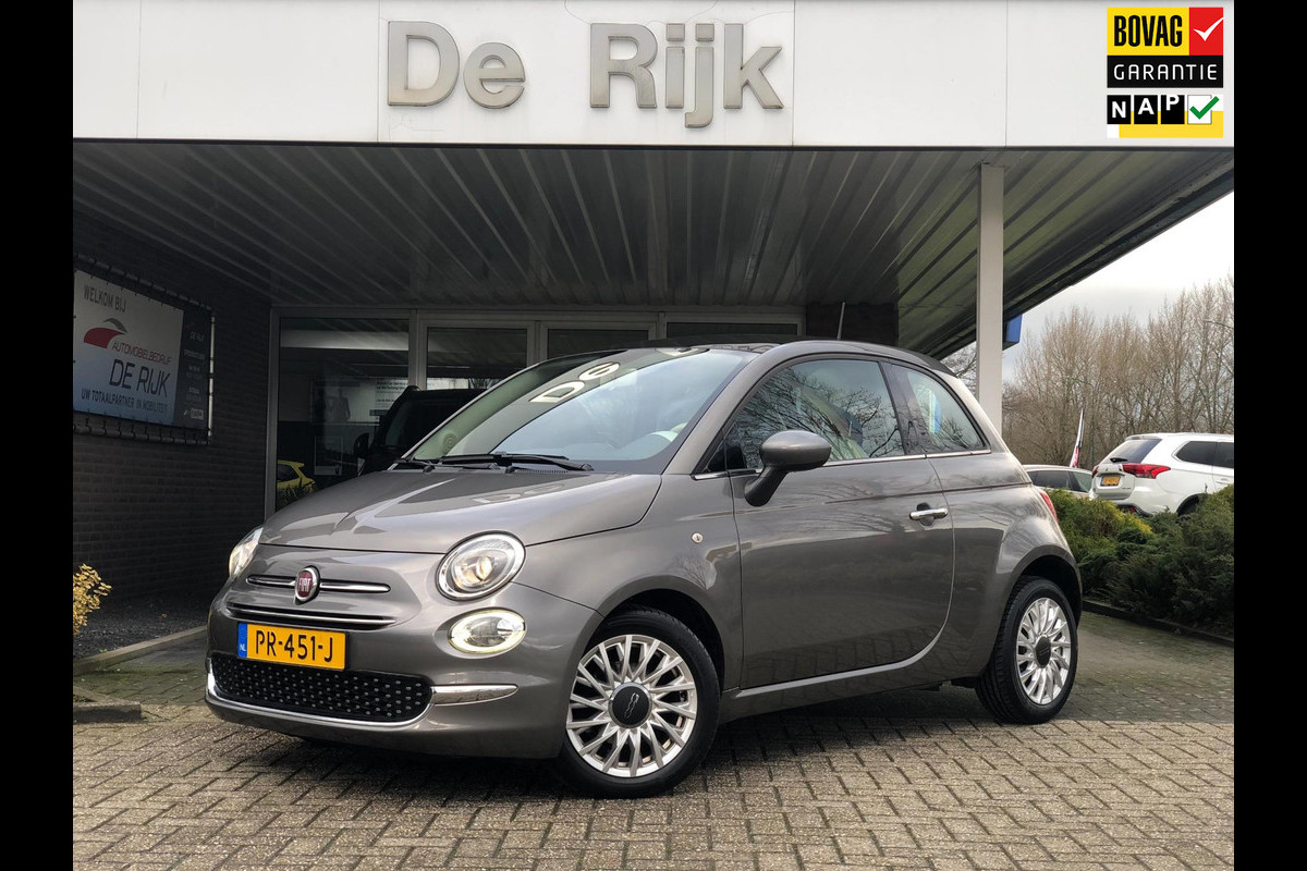 Fiat 500 0.9 TwinAir Turbo| Pano, Navi, Cruise, Airco, DAB, 15'' LMV | NAP |