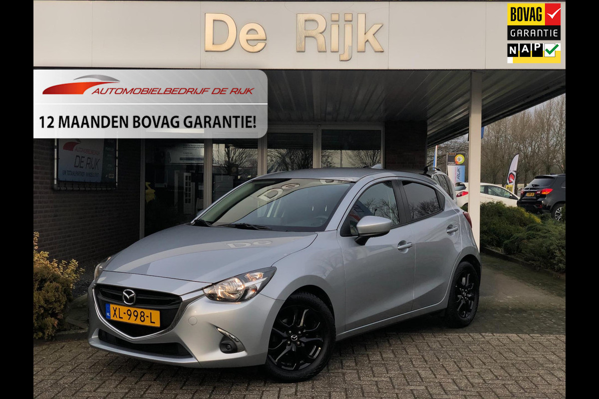 Mazda 2 1.5 Skyactiv-G Sport Selected | Navi, Camera, Cruise, Airco, DAB+ | Dealeronderhouden |