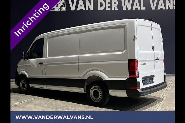 Volkswagen Crafter 2.0 TDI 141pk L3H2 L2H1 inrichting Euro6 Airco | Camera | Apple Carplay | Android Auto | Parkeersensoren Bijrijdersbank, 3000kg trekvermogen