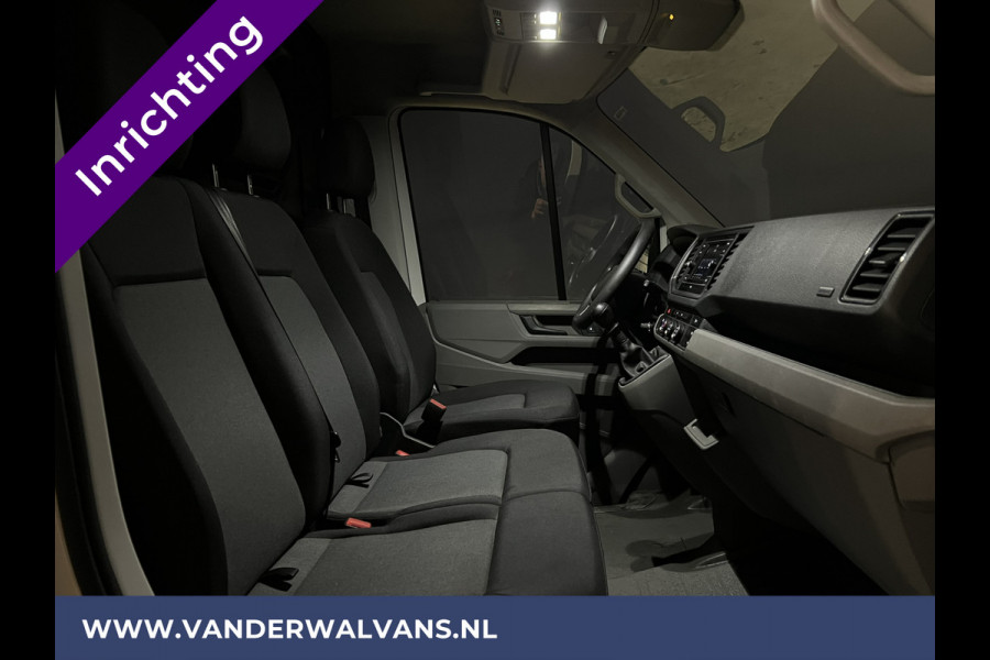 Volkswagen Crafter 2.0 TDI 141pk L3H2 L2H1 inrichting Euro6 Airco | Camera | Apple Carplay | Android Auto | Parkeersensoren Bijrijdersbank, 3000kg trekvermogen