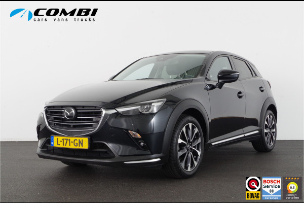 Mazda CX-3 2.0 SkyActiv-G 121 Luxury > Leer/trekhaak/memory/Bose/Carplay/Head-up...