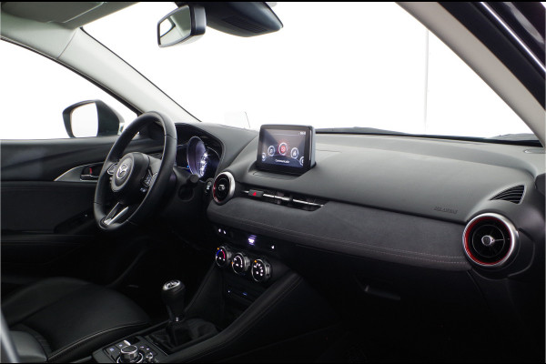 Mazda CX-3 2.0 SkyActiv-G 121 Luxury > Leer/trekhaak/memory/Bose/Carplay/Head-up...