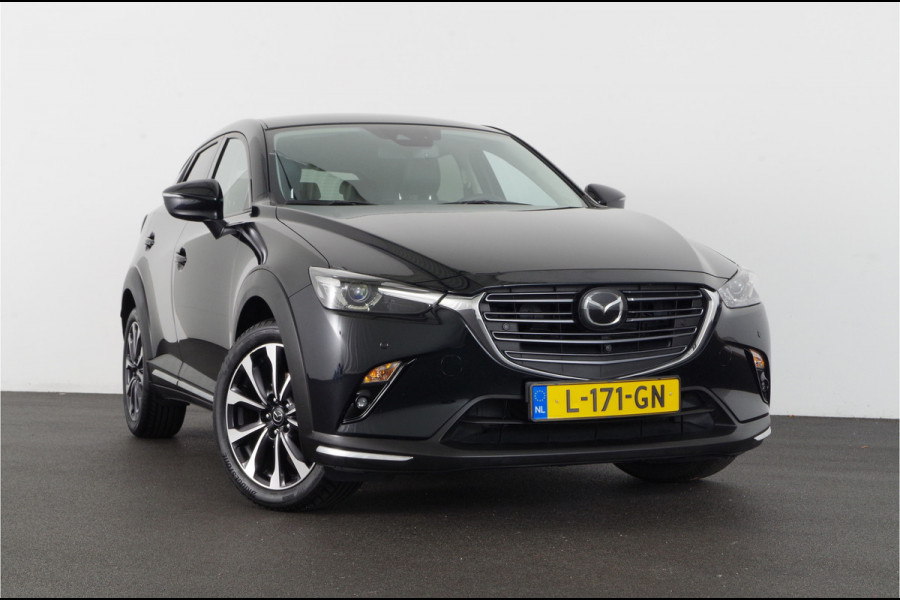 Mazda CX-3 2.0 SkyActiv-G 121 Luxury > Leer/trekhaak/memory/Bose/Carplay/Head-up...