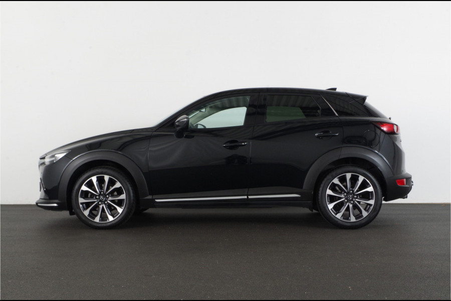 Mazda CX-3 2.0 SkyActiv-G 121 Luxury > Leer/trekhaak/memory/Bose/Carplay/Head-up...