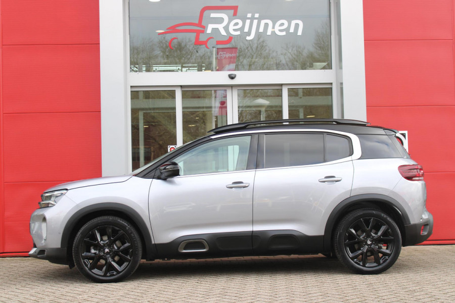 Citroën C5 Aircross 1.2 136PK AUTOMAAT Hybrid ë-SERIES | ELEKTRISCH BEDIENBARE BESTUURDERSSTOEL | APPLE CARPLAY/ANDROID AUTO | NAVIGATIE | FULL LED KOPLAMPEN | CLIMATE CONTROL | DAB+ RADIO | 19" LICHTMETALEN VELGEN | KEYLESS ENTRY/START | DODEHOEK DETECTIE | ADAPTIVE CRUISE CONTROL | STOEL VERWARMING | ACHTERUITRIJ CAMERA | PARKEERSENSOREN VOOR EN ACHTER |