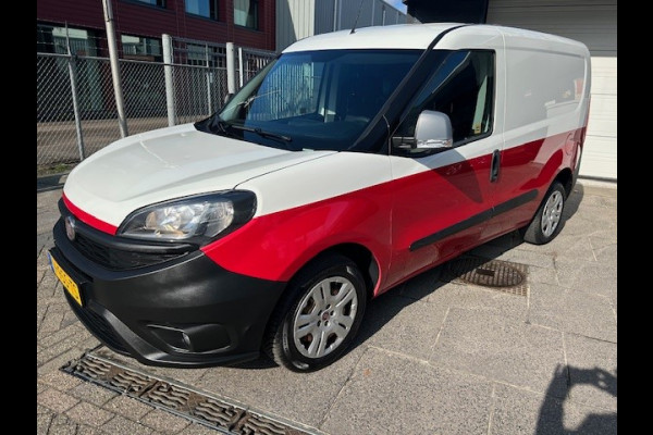 Fiat Dobló Cargo 1.3 MJ L1H1 SX AIRCO I NAVI I TREKHAAK I ELECTRISCHE RAMEN EN SPIEGELS