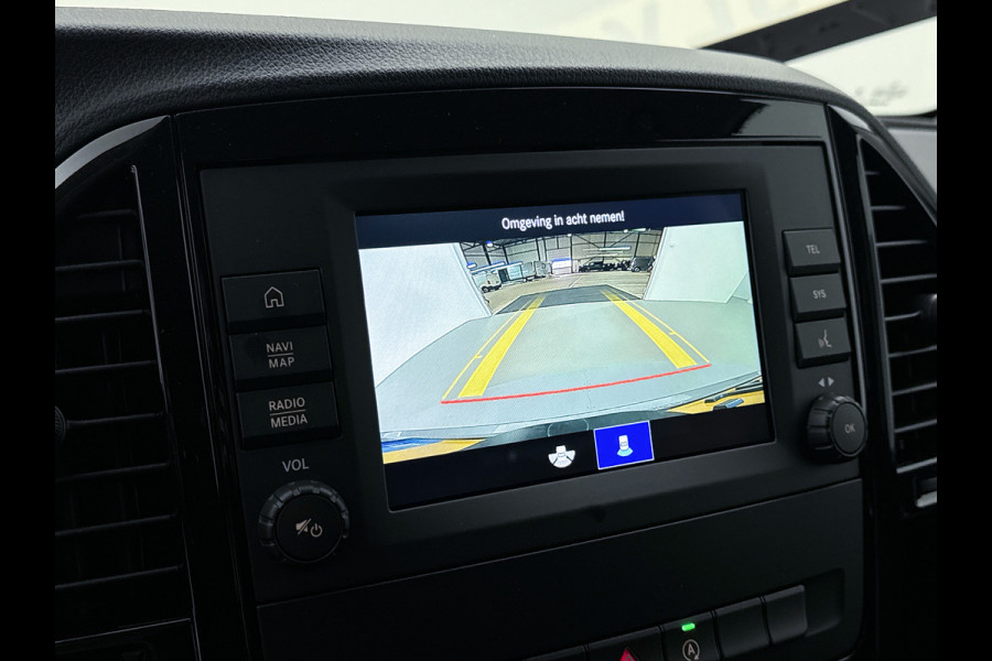 Mercedes-Benz Vito 116 CDI Lang *Edition* Dubbele Cabine 24 Maanden Certified Garantie Spoilerpakket LED Apple Carplay/Android Auto Navigatie Achte