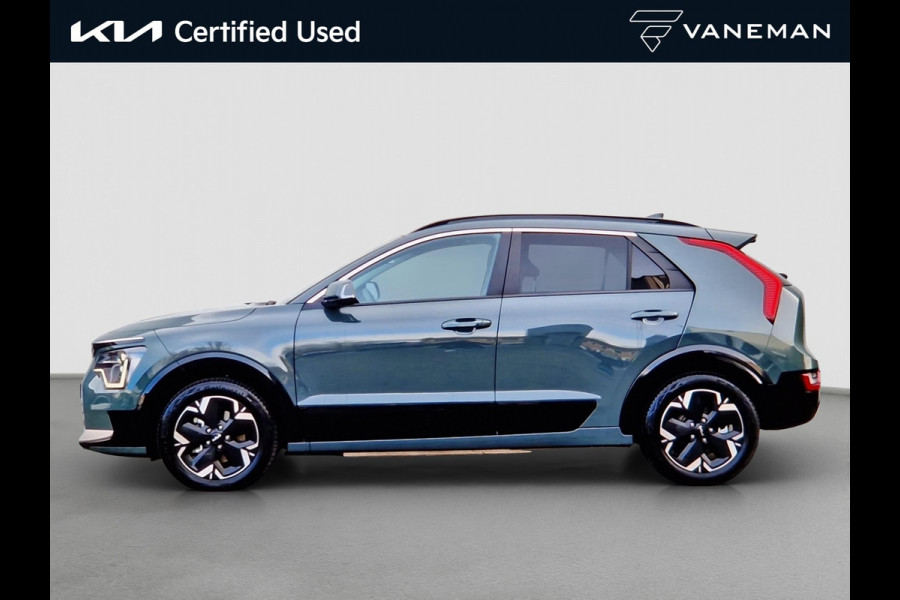 Kia Niro EV DynamicPlusLine 64.8 kWh Gratis Laadpaal | HUD | BSD | Open Dak | Stoelverwarming | Key-Less |