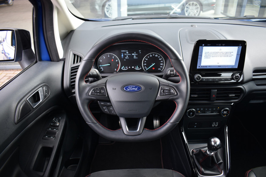 Ford EcoSport 1.0 EcoBoost ST-Line Black | Trekhaak | Leer/ Alcantara | Apple CarPlay