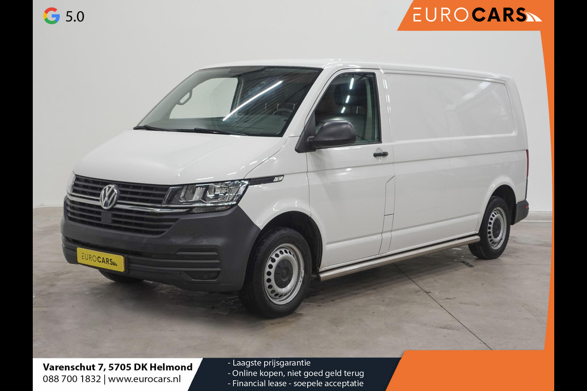 Volkswagen Transporter 110pk L2H1 T6.1 Airco Leder Radio Bluetooth Achterklep Euro6