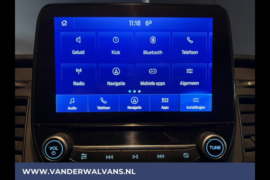 Ford Transit 2.0 TDCI 131pk L3H2 Euro6 Airco | Camera | Navigatie | Android Auto LED, Cruisecontrol, Parkeersensoren, Stoelverwarming, Verwarmde voorruit, 2800kg trekvermogen