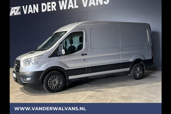 Ford Transit 2.0 TDCI 131pk L3H2 Euro6 Airco | Camera | Navigatie | Android Auto LED, Cruisecontrol, Parkeersensoren, Stoelverwarming, Verwarmde voorruit, 2800kg trekvermogen