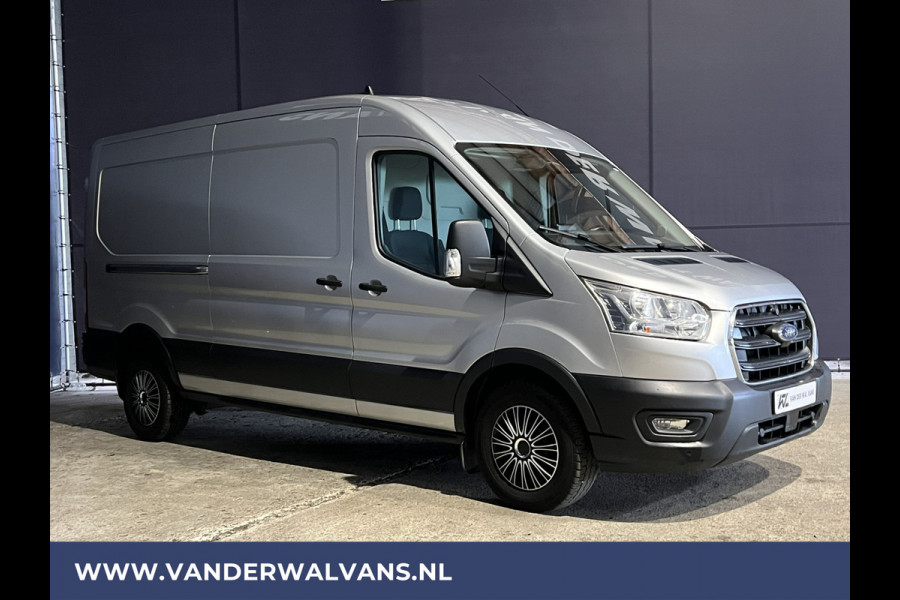 Ford Transit 2.0 TDCI 131pk L3H2 Euro6 Airco | Camera | Navigatie | Android Auto LED, Cruisecontrol, Parkeersensoren, Stoelverwarming, Verwarmde voorruit, 2800kg trekvermogen