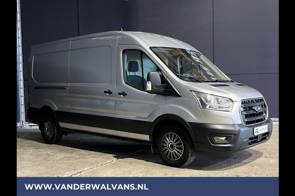 Ford Transit 2.0 TDCI 131pk L3H2 Euro6 Airco | Camera | Navigatie | Android Auto LED, Cruisecontrol, Parkeersensoren, Stoelverwarming, Verwarmde voorruit, 2800kg trekvermogen