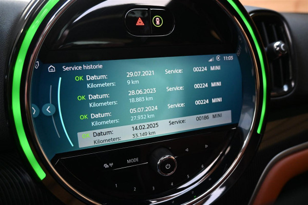 MINI Countryman 2.0 Cooper S E ALL4 MINI Yours Sage/Chester Leder Pano DigiDash '21