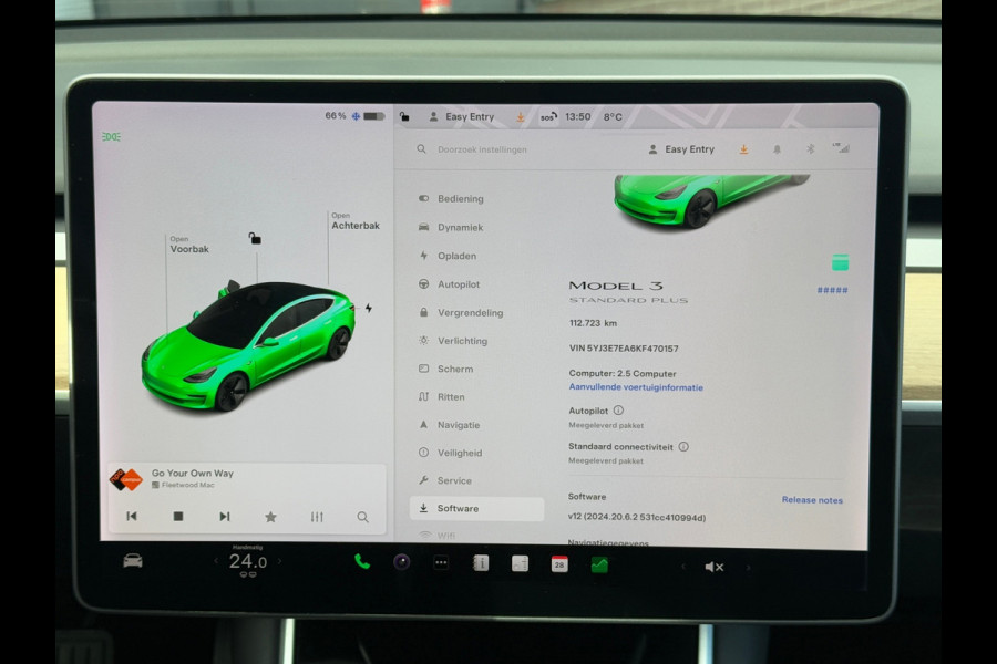 Tesla Model 3 Standard RWD Plus 60 kWh 85% SOH TREKHAAK AUTOPILOT