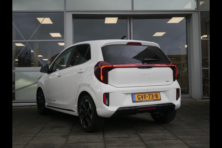 Kia Picanto 1.0 DPI GT-Line | Carplay | Clima | Stoel-stuurverwarming | Navi | Cruise | Schuifk-kanteldak | Keyless |