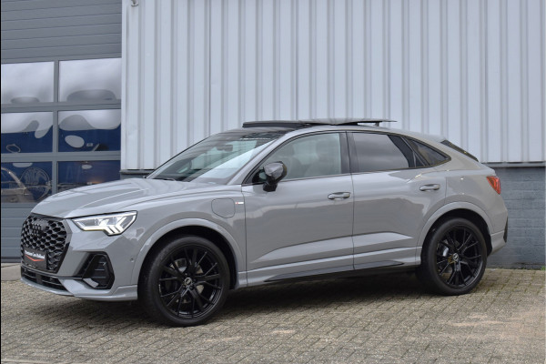 Audi Q3 Sportback 45 TFSI e S-Line 245 Pk Nardo Grey Pano Memory Leder Keyless Sfeer Matrix 20 Inch