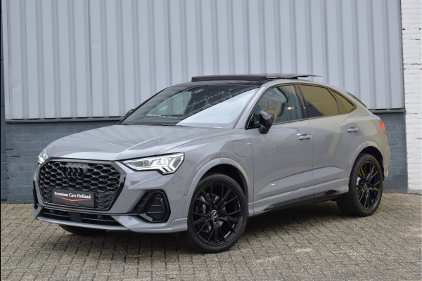 Audi Q3 Sportback 45 TFSI e S-Line 245 Pk Nardo Grey Pano Memory Leder Keyless Sfeer Matrix 20 Inch