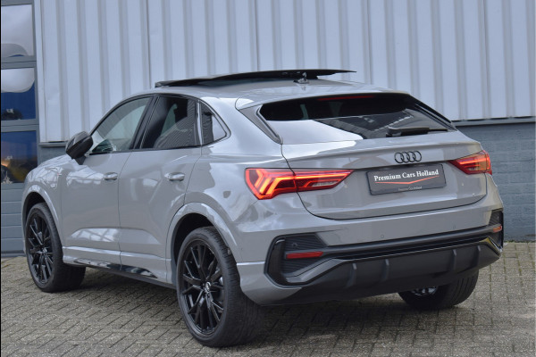 Audi Q3 Sportback 45 TFSI e S-Line 245 Pk Nardo Grey Pano Memory Leder Keyless Sfeer Matrix 20 Inch