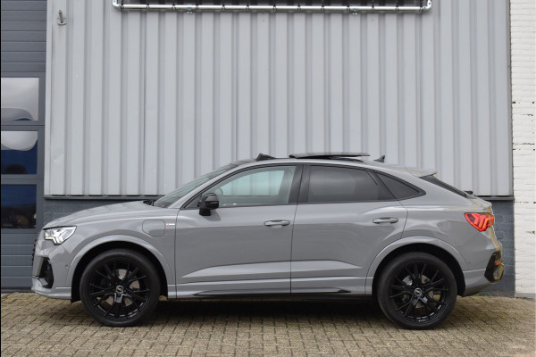 Audi Q3 Sportback 45 TFSI e S-Line 245 Pk Nardo Grey Pano Memory Leder Keyless Sfeer Matrix 20 Inch