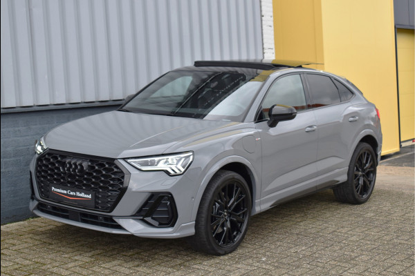 Audi Q3 Sportback 45 TFSI e S-Line 245 Pk Nardo Grey Pano Memory Leder Keyless Sfeer Matrix 20 Inch