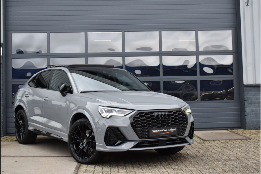 Audi Q3 Sportback 45 TFSI e S-Line 245 Pk Nardo Grey Pano Memory Leder Keyless Sfeer Matrix 20 Inch