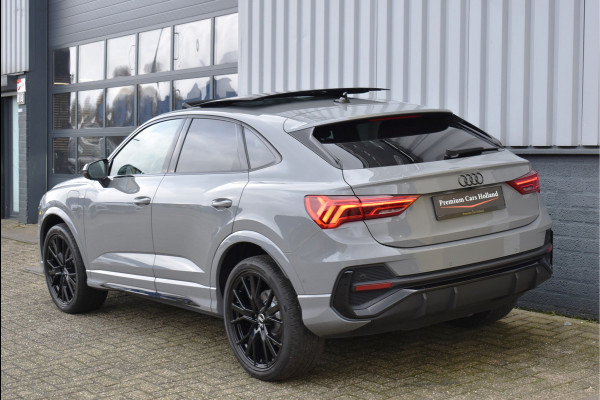 Audi Q3 Sportback 45 TFSI e S-Line 245 Pk Nardo Grey Pano Memory Leder Keyless Sfeer Matrix 20 Inch