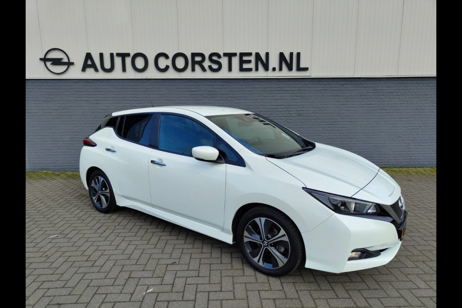 Nissan Leaf Acenta 40kWh Navi Adap.Cruise Camera Apple Carplay Android Auto DAB Keyless Led Lmv 17" Bluetooth Rijstrooksensor met correctie Verkeersbord detectie Regensensor