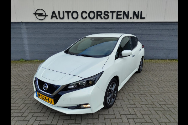 Nissan Leaf Acenta 40kWh Navi Adap.Cruise Camera Apple Carplay Android Auto DAB Keyless Led Lmv 17" Bluetooth Rijstrooksensor met correctie Verkeersbord detectie Regensensor