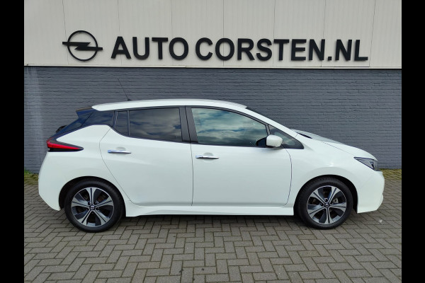 Nissan Leaf Acenta 40kWh Navi Adap.Cruise Camera Apple Carplay Android Auto DAB Keyless Led Lmv 17" Bluetooth Rijstrooksensor met correctie Verkeersbord detectie Regensensor