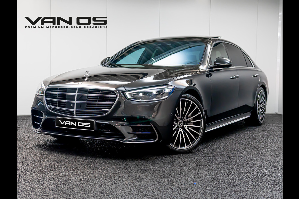 Mercedes-Benz S-Klasse S 450d 4MATIC Lang AMG Line | Achteras sturing