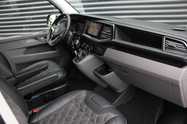 Volkswagen Transporter 2.0 TDI L2H1 204PK FULL BLACK / JB- EDITION / LEDEREN BEKLEDING / VERLAGINGSVEREN / APPLE CARPLAY / SPOILER