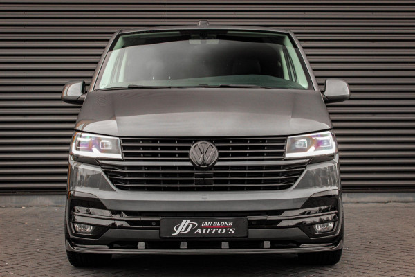 Volkswagen Transporter 2.0 TDI L2H1 204PK FULL BLACK / JB- EDITION / LEDEREN BEKLEDING / VERLAGINGSVEREN / APPLE CARPLAY / SPOILER
