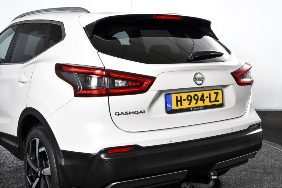 Nissan QASHQAI 1.3 DIG-T 140 PK Tekna | Pano | Cruise | Stoelverw. | PDC | 360 Camera | NAV+App. Connect | ECC | LM 19" | Trekhaak |