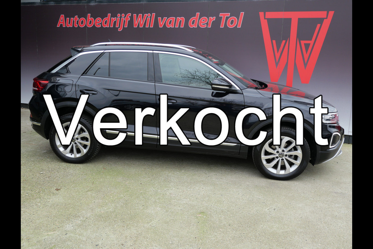 Volkswagen T-Roc 1.5 TSI STYLE | AUTOMAAT | A.C.C. | MASSAGE | TREKHAAK | FABRIEKSGARANTIE!!