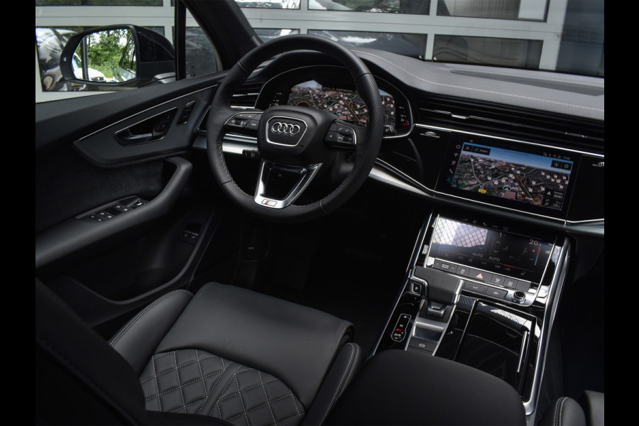 Audi Q7 60 TFSI e comp. FACELIFT | PANORAMADAK | S-SEATS | TREKHAAK | AMBIANCE INTERIEUR | LUCHTVERING | ADAPTIVE CRUISE | KEYLESS | 360